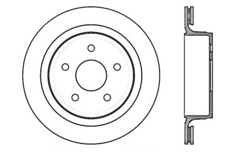 Disque de frein sport percé StopTech