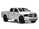 Phares OEM Raxiom 09-18 Dodge RAM 1500 Axial avec double ampoule - Boîtier chromé (lentille fumée)