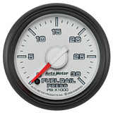 Manomètre de pression de rampe de carburant diesel Autometer Factory Match 52,4 mm 0-30 000 PSI SE, Cummins 6,7 L, Dodge