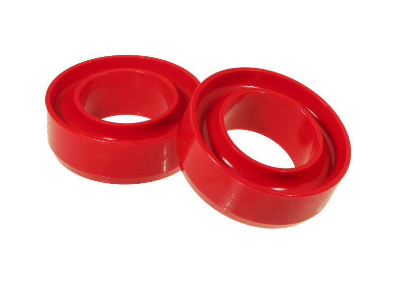 Entretoise de levage de 2 po pour ressort hélicoïdal avant Dodge Ram 2 roues motrices Prothane 02-04 - Rouge