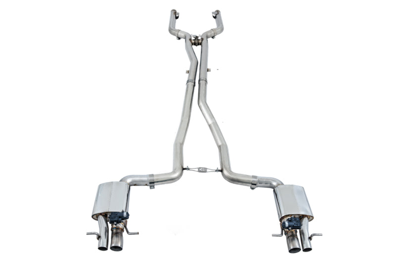 Système d'échappement SwitchPath AWE Tuning pour Mercedes-Benz W205 AMG C63/S Sedan - pour voitures DPE