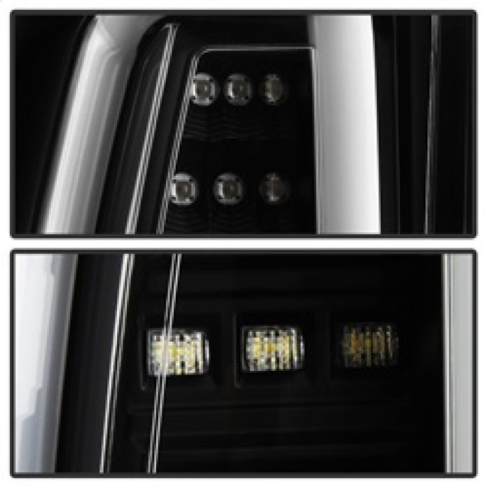 Feux arrière à DEL Spyder Chevy Tahoe / Suburban 15-17 - Noir (ALT-YD-CTA15-LED-BK)