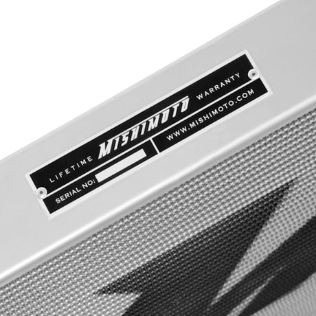 Radiateur de performance en aluminium poli Mishimoto 90-93 Dodge Ram avec moteur Cummins 5,9 L