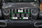Kit de barre lumineuse de calandre Diode Dynamics pour Jeep JL SS5 à 4 modules CrossLink Pro - Combo jaune