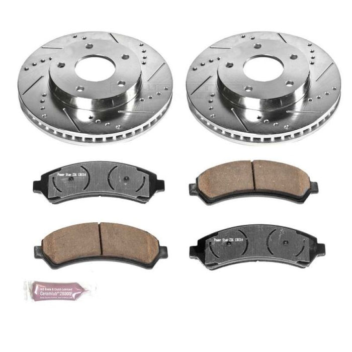 Kit de freins avant Power Stop 97-05 pour camion et remorquage Chevrolet Blazer Z36