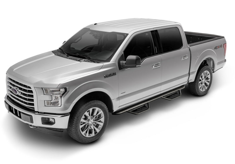 N-Fab Podium LG 19-21 Ram 1500 (nouveau style de carrosserie) SRW Quad Cab Longueur - Tex. Noir