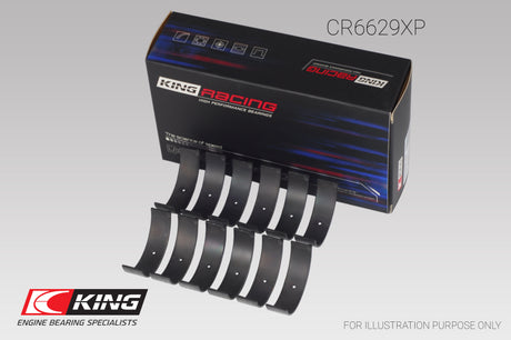 Ensemble de roulements de bielle King Mitsubishi 6G72 (taille 0,25)