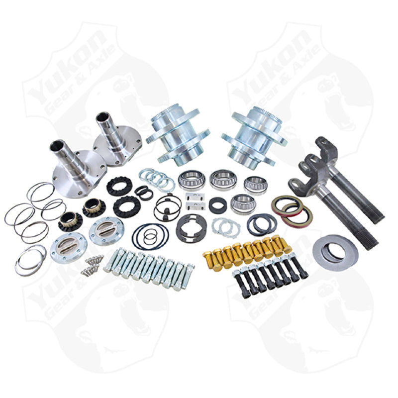 Kit de conversion de moyeu de verrouillage sans rotation Yukon Gear pour Dodge 2500/3500 DRW 12-15