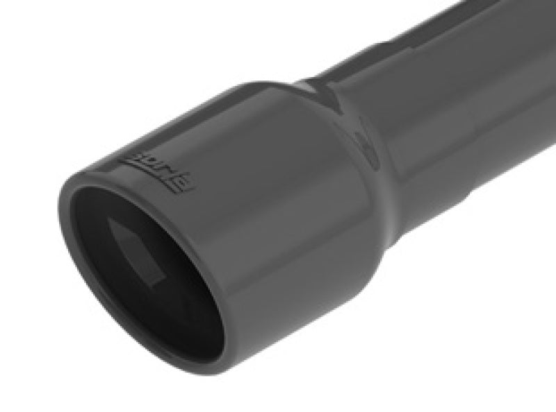 Borla 2018 Jeep Wrangler JL/JLU 3.6L 2DR/4DR ATAK SS Axle Back Échappement à revêtement noir avec embouts de 3,5 pouces