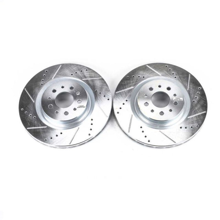 Power Stop 15-18 Ram ProMaster City Front Evolution Drilled & Slotted Rotors - Pair