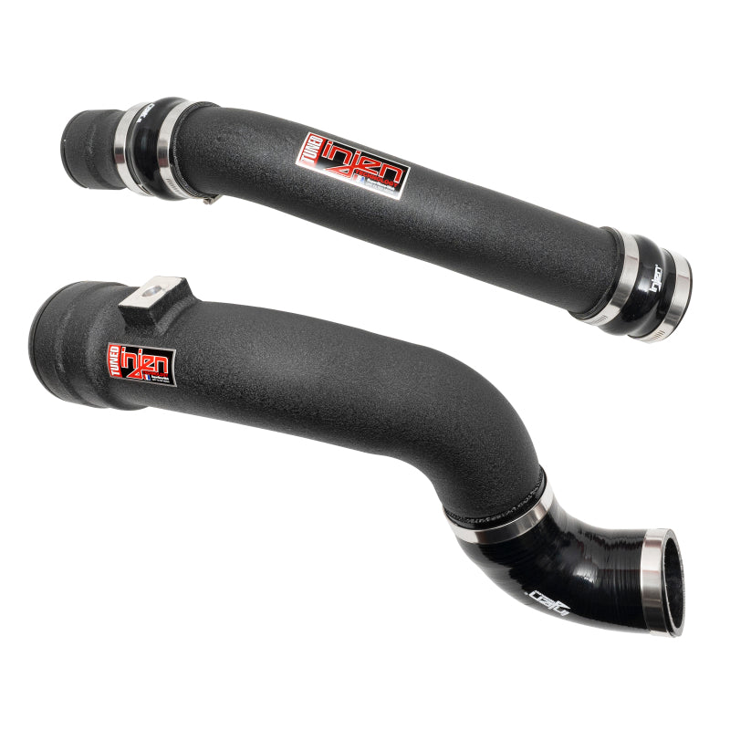 Kit de tuyauterie de refroidisseur intermédiaire noir froissé Injen 17-22 Ford F250/F/350/F-450/F-550 V8-6.7L Turbo Diesel