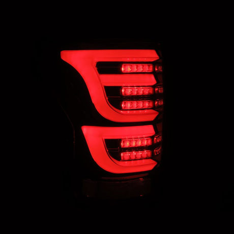 Feux arrière à LED AlphaRex 07-13 Toyota Tundra LUXX-Series Alpha-Black