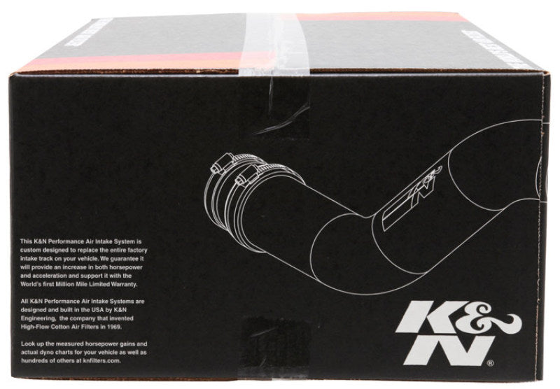 Kit d'admission d'air hautes performances K&amp;N 19-20 Chevrolet Silverado V6-4.3L