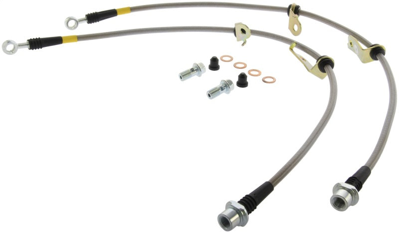 Conduites de frein avant en acier inoxydable StopTech 06-17 Lexus HS250h / Toyota RAV4