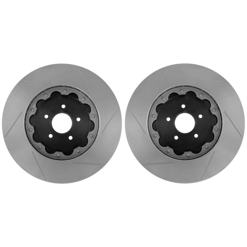 Paire de rotors arrière percés et zingués StopTech 03-17 Dodge Viper AeroRotor