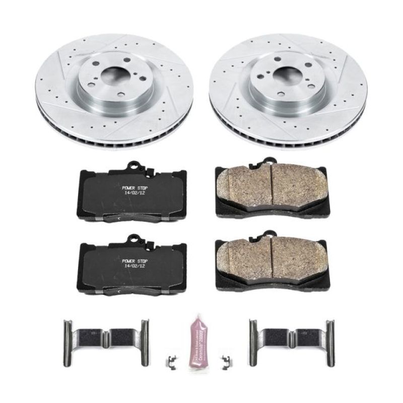 Kit de freins sport Power Stop 09-11 Lexus GS350 Z23 Evolution avant
