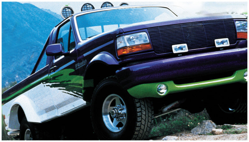 Élargisseurs de style découpé Bushwacker 92-96 Ford Bronco 2 pièces - Noir