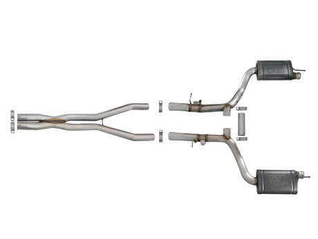 Système d'échappement Cat-Back Power Mach Force-Xp 15-17 Dodge Challenger Hellcat V8-6.2L 304 SS
