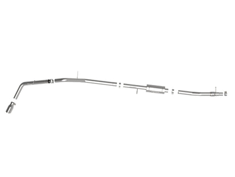 Échappement Cat-Back aFe Apollo GT Series 3 pouces 409 SS 2019 Ford Ranger 2,3 L avec embouts polis