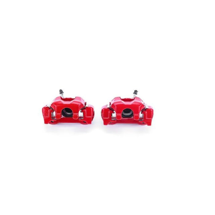 Étriers arrière rouges Power Stop 02-03 Lexus ES300 avec supports - Paire