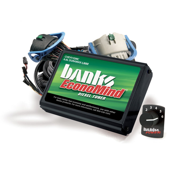 Banks Power 07-10 Chevy 6.6L LMM Economind - Powerpack avec interrupteur