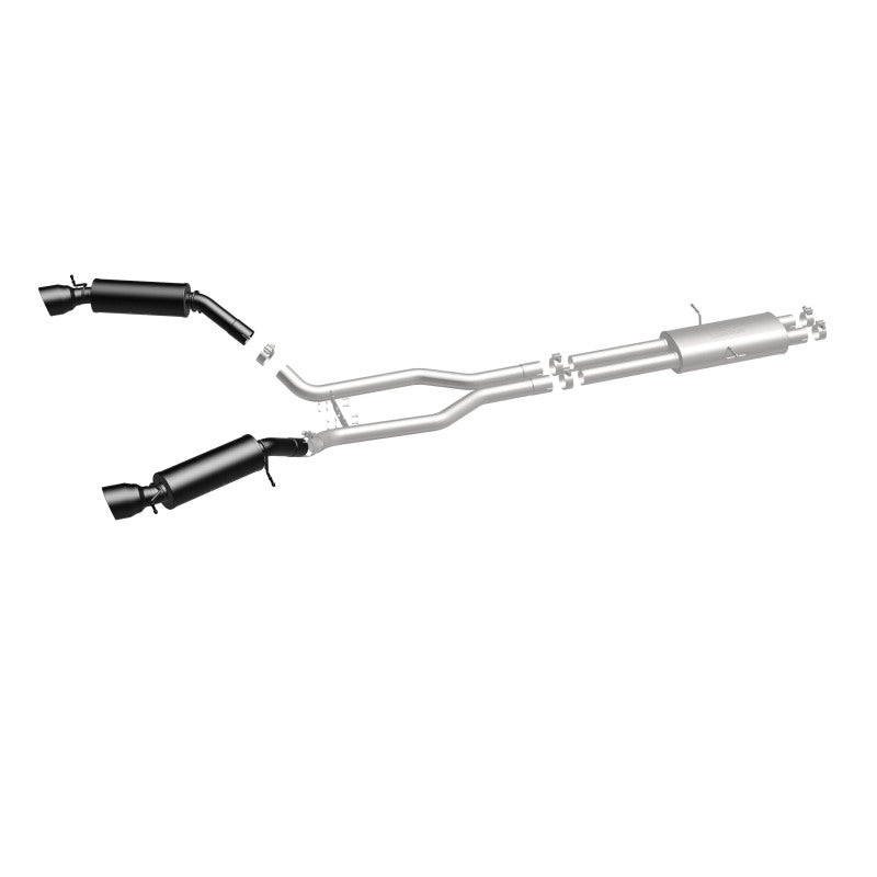 Cat-Back MagnaFlow 15-16 Land Rover Ranger Rover V6 SS 2,5 pouces Sortie arrière double divisée 4,5 pouces Embouts noirs