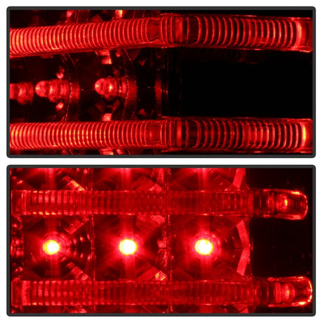 Feux arrière à LED Xtune Hummer H3 06-09 (non H3T) Fumé ALT-ON-HH306-LED-SM