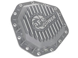 Couvercle de différentiel arrière aFe Power Street Ser brut avec aileron Mach 2017 Ford Diesel Trucks V8-6.7L(td) Dana M275-14