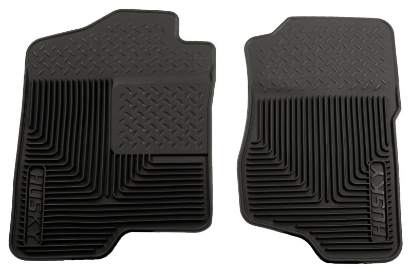 Tapis de sol avant noirs robustes Husky Liners 07-12 GM Silverado/Sierra/Tahoe/Yukon/Escalade