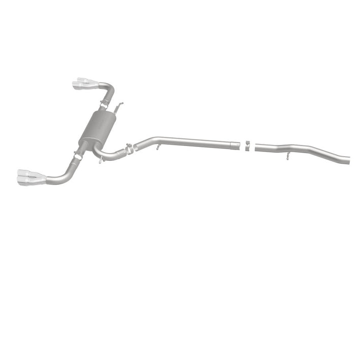 MagnaFlow 15-17 GMC Terrain V6 3.6L 409SS Cat-Back Exhaust Quad Split Rear with 3in Polished Tips