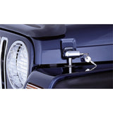 Kit de verrouillage de capot Rugged Ridge chromé pour Jeep Wrangler 97-06