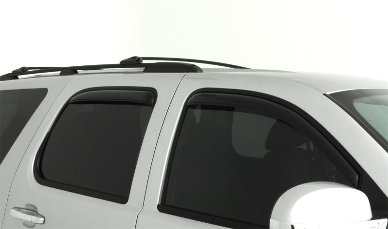 Déflecteurs de vitres avant et arrière AVS 07-14 Chevy Tahoe Ventvisor 4 pièces - Fumé