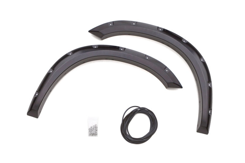 Lund 19-22 RAM 1500 (Excl. Rebel & TRX Models) RX-Style 2pc Textured Front Fender Flares - Black