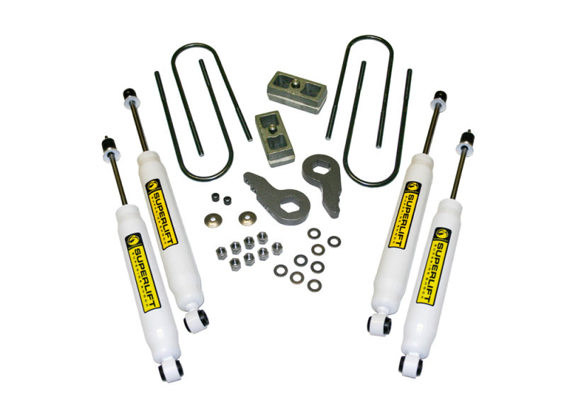 Kit de levage Superlift 97-03 Ford F-150 4WD 2 pouces avec amortisseurs Superlift