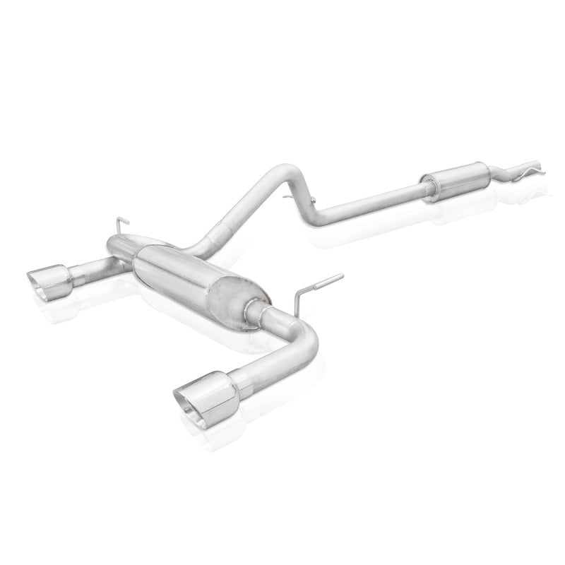 Échappement Catback pour Jeep Wrangler 2012-17 en acier inoxydable