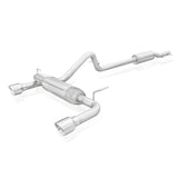 Échappement Catback pour Jeep Wrangler 2012-17 en acier inoxydable