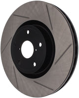 Rotor fendu avant gauche StopTech Power Slot 05-08 STi