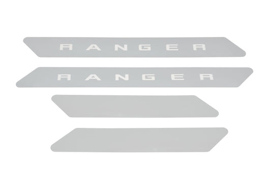 Putco 19-20 Ford Ranger SuperCrew - w/ RANGER Etching 4pcs SS Door Sills