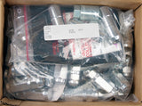 Kit d'installation de vis hexagonales McGard à 8 ergots avec verrous (écrou à siège conique / duplex) 9/16-18 / 7/8 Hex / 2,5 po L - Chrome