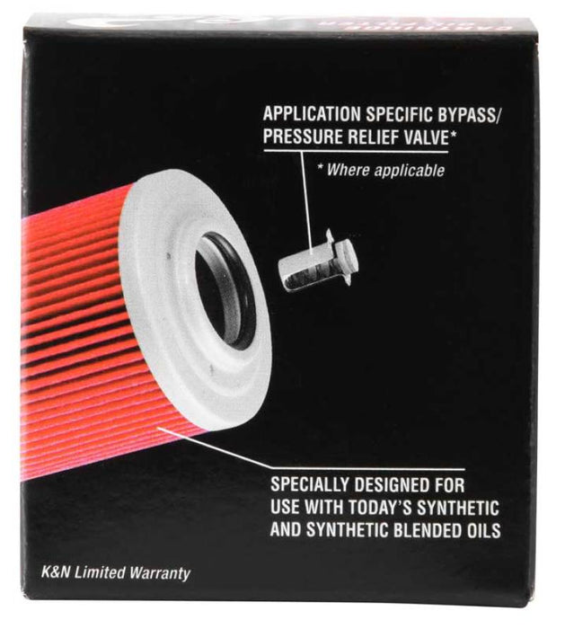 Filtre à huile K&amp;N Yamaha / MUZ / MZ / Sachs / Aprilia / Derbi 2,156 po de diamètre extérieur x 2,313 po de hauteur