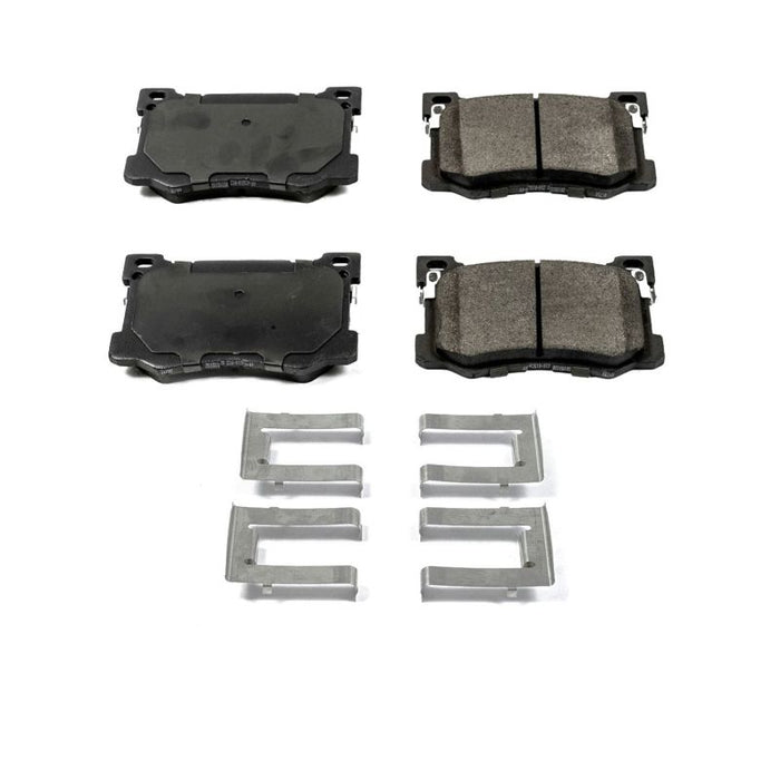 Plaquettes de frein avant Power Stop 17-19 Genesis G80 Z17 Evolution en céramique avec matériel