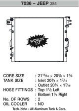Radiateur CSF 07-18 Jeep Wrangler (JK)