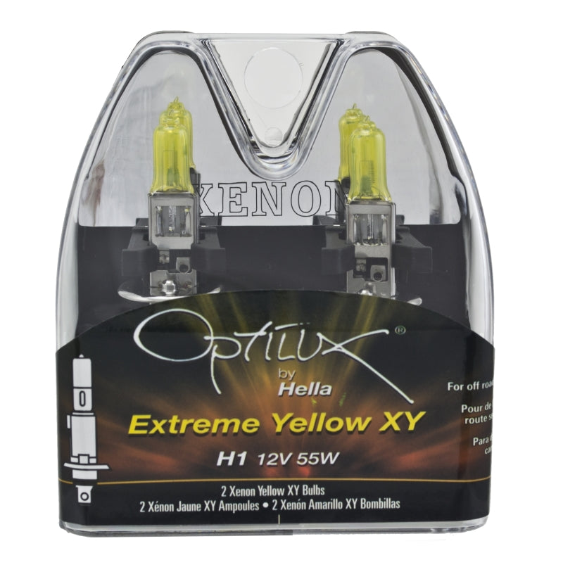 Ampoule Hella Optilux H1 12V/55W XY Jaune