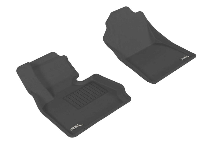 3D MAXpider 2011-2018 BMW X3/X4 F25/F26 Kagu 1st Row Floormat - Black