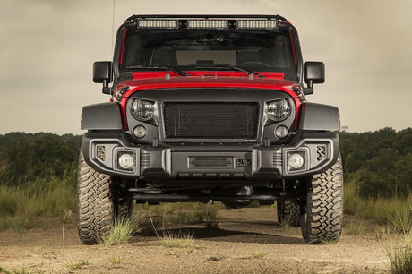 Pare-chocs avant Rugged Ridge Spartacus noir 07-18 Jeep Wrangler