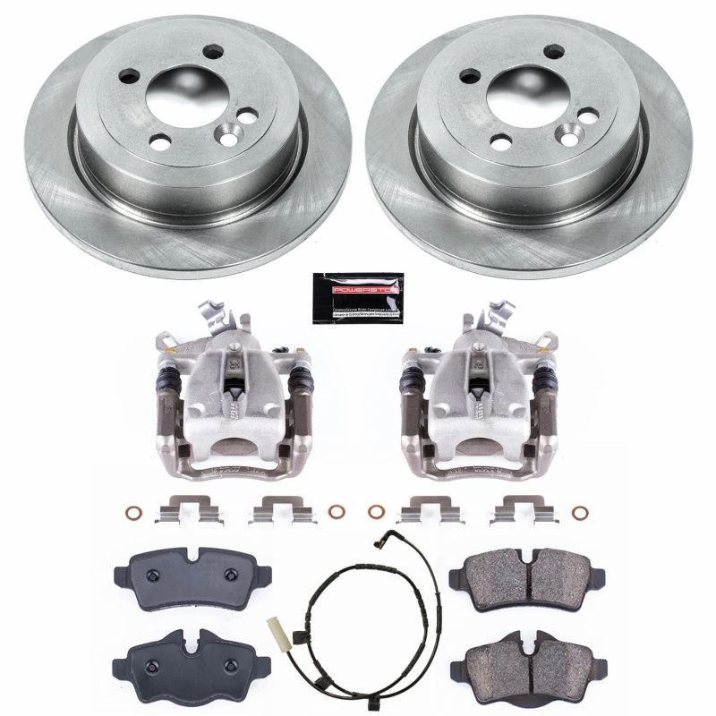 Kit de freins arrière Autospecialty Power Stop 07-10 Mini Cooper avec étriers