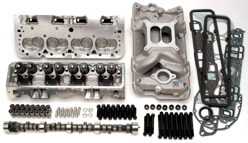 Kit haut de gamme Edelbrock Total Power Package 410 ch 1955 et ultérieur SB-Chevy