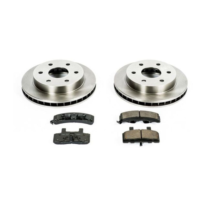 Power Stop 99-00 Cadillac Escalade Front Autospecialty Brake Kit