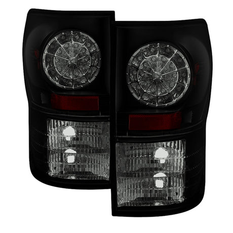 Feux arrière à LED Spyder Toyota Tundra 07-13 Noir Fumé ALT-YD-TTU07-LED-BSM