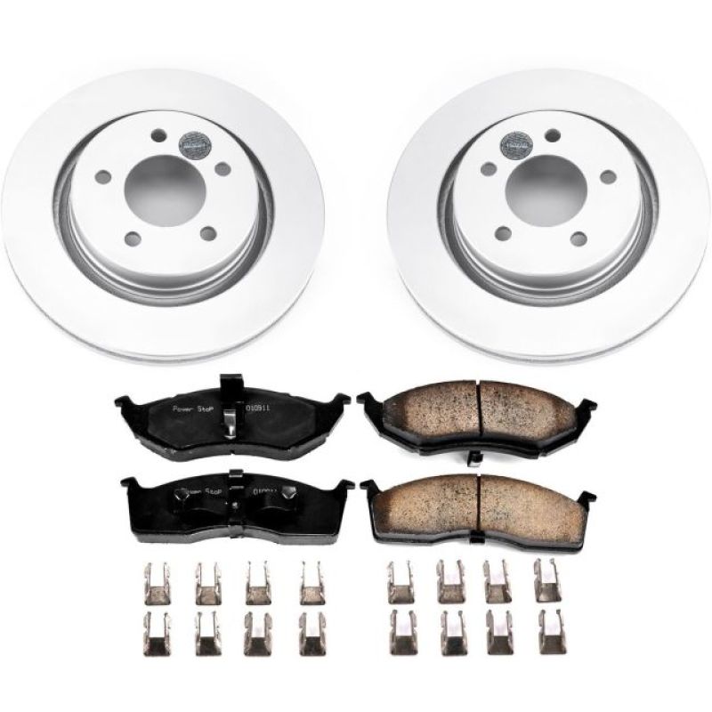 Power Stop 99-02 Chrysler 300M Front Z17 Evolution Geomet Coated Brake Kit